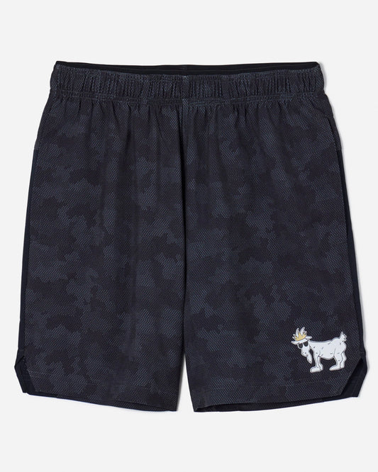 Goat USA Camo Performance Shorts front view