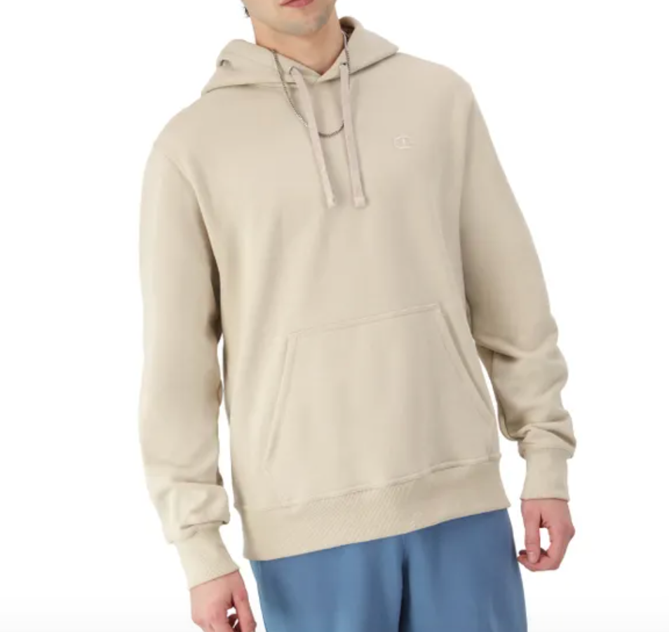 Men's Powerblend® Fleece Pullover Hoodie front view