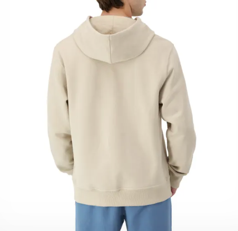 Men's Powerblend® Fleece Pullover Hoodie back view