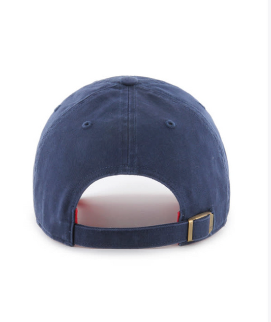 47 Brand New York Yankees Navy Icon Clean Up Hat back view