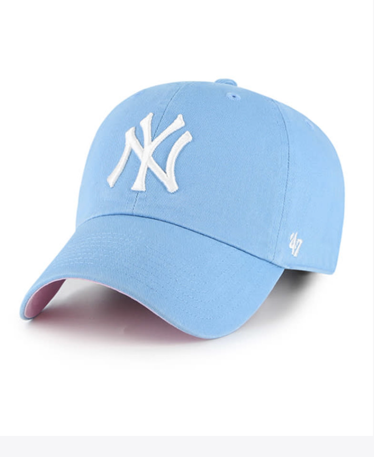 \'47 Brand MLB New York Yankees Embroidered Strapback Hat Cap Blue New York Yankees  main image 2