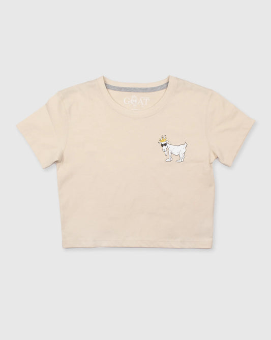 Goat USA OG Women's Crop Top front view