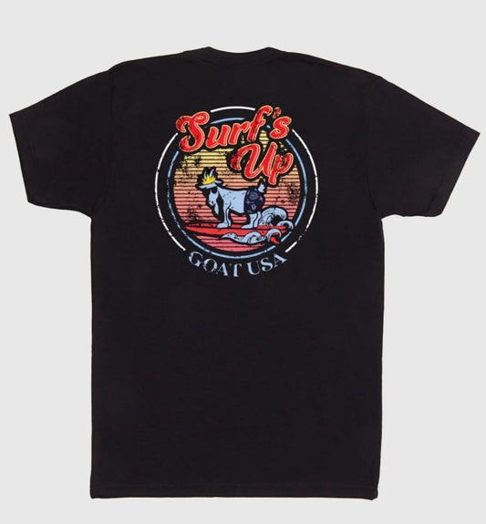 Goat USA Surf's Up T-Shirt back view