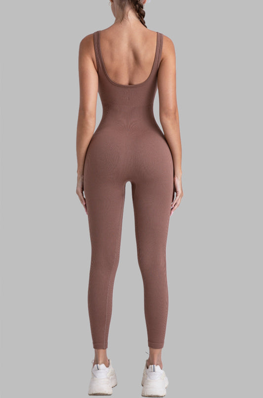 Square Neck Tank Jumpsuit