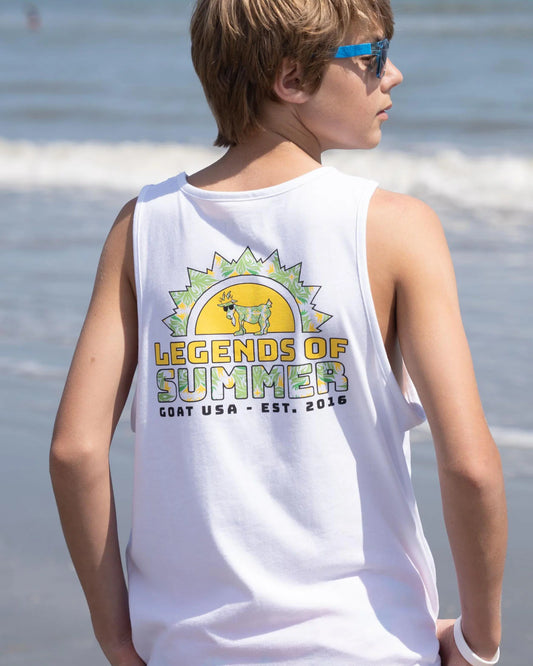 Goat USA Legends of Summer Tank Top back view