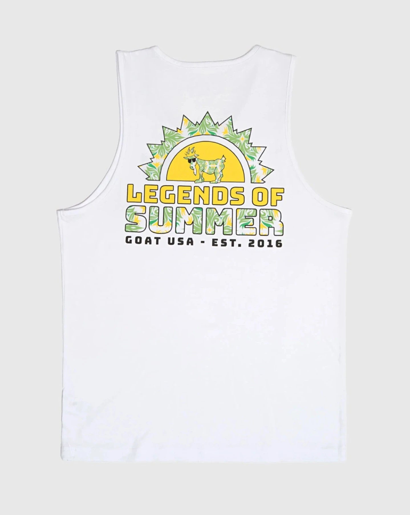 Goat USA Legends of Summer Tank Top back view 2
