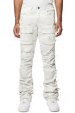 Men's Twill Bungee Stacked Pants