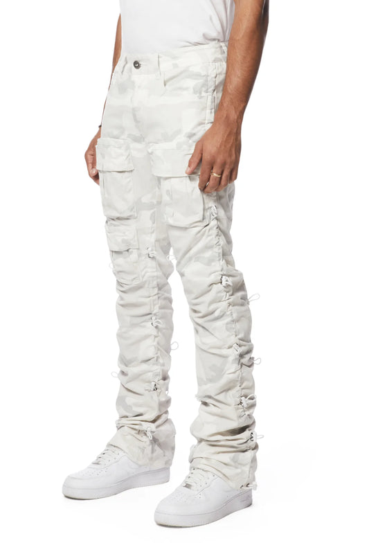 Men's Twill Bungee Stacked Pants