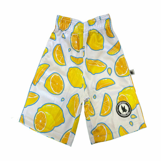 Flow Society Boys' Lemon Squeeze Mesh Shorts front view