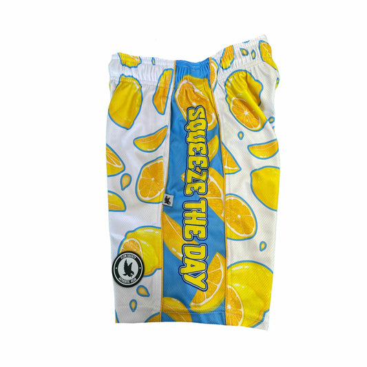 Flow Society Boys' Lemon Squeeze Mesh Shorts side view