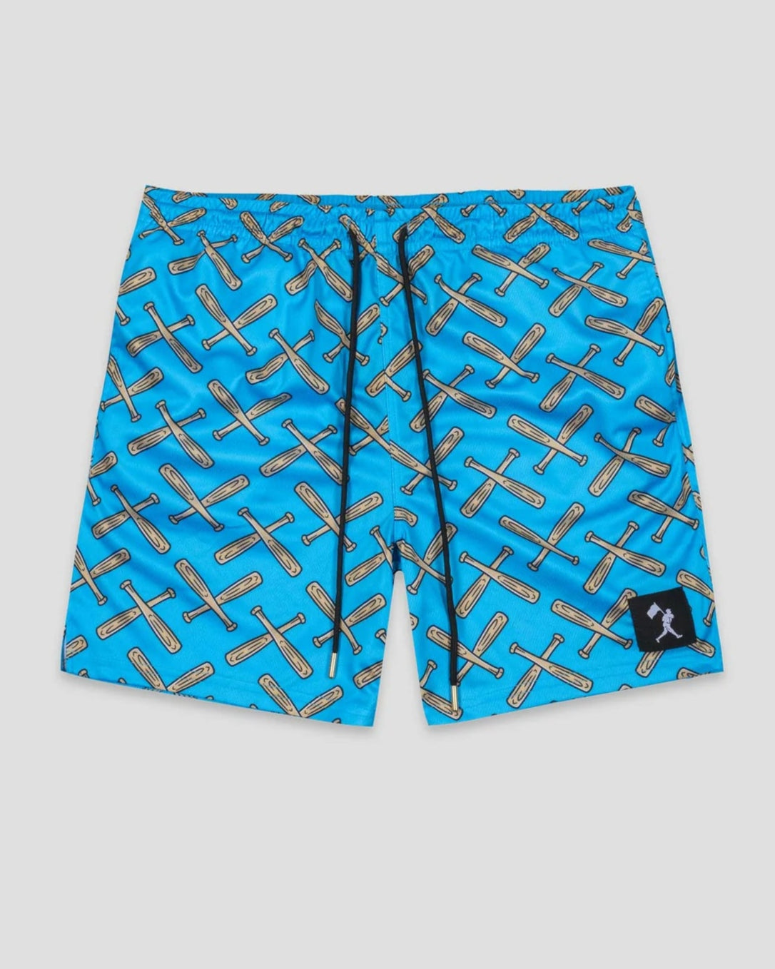 Baseballism Heavy Hitters Diamond Air Mesh Shorts  FRONT VIEW