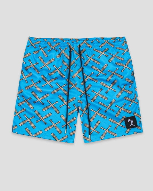 Baseballism Heavy Hitters Diamond Air Mesh Shorts  FRONT VIEW