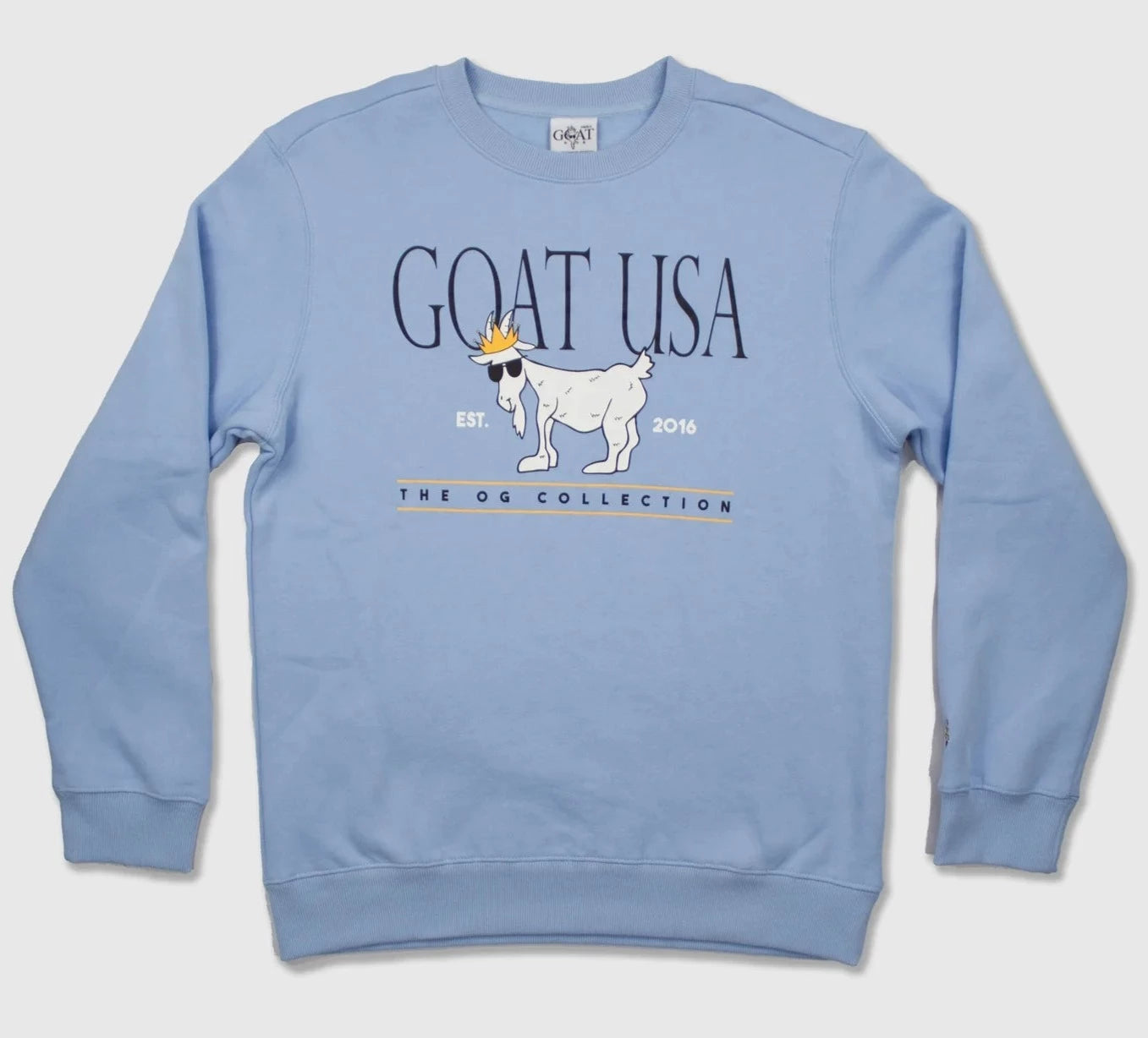 Goat USA OG North Tyson Crewneck Sweatshirt front view