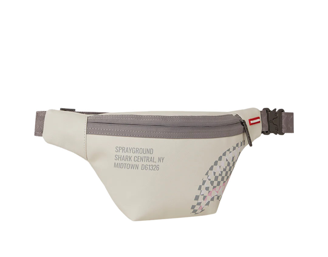 Sprayground Shark Central Dynamic Savvy Crossbody side view