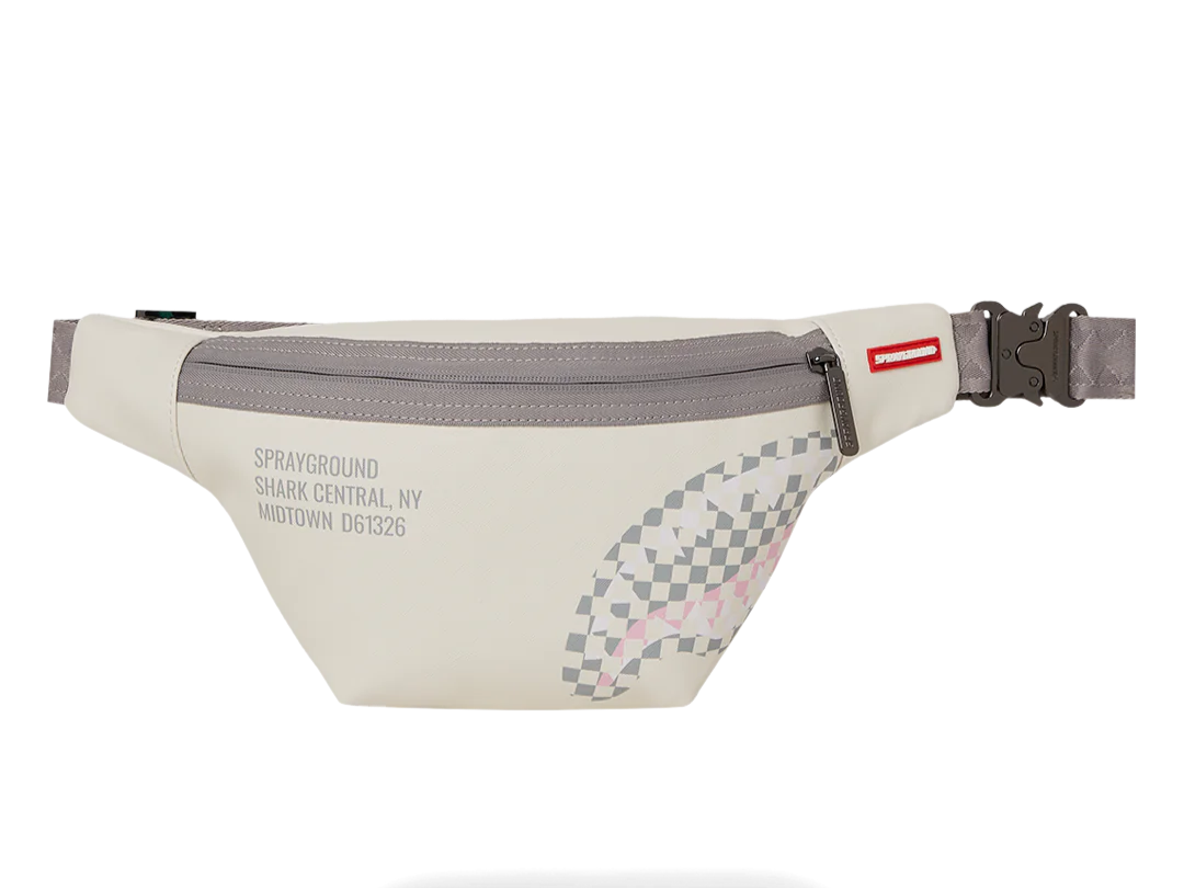 Sprayground Shark Central Dynamic Savvy Crossbody front view