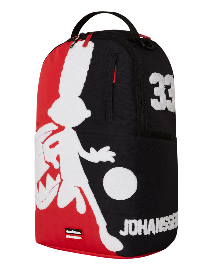 Sprayground Air Johanssen Backpack-Hey Arnold Collab side view