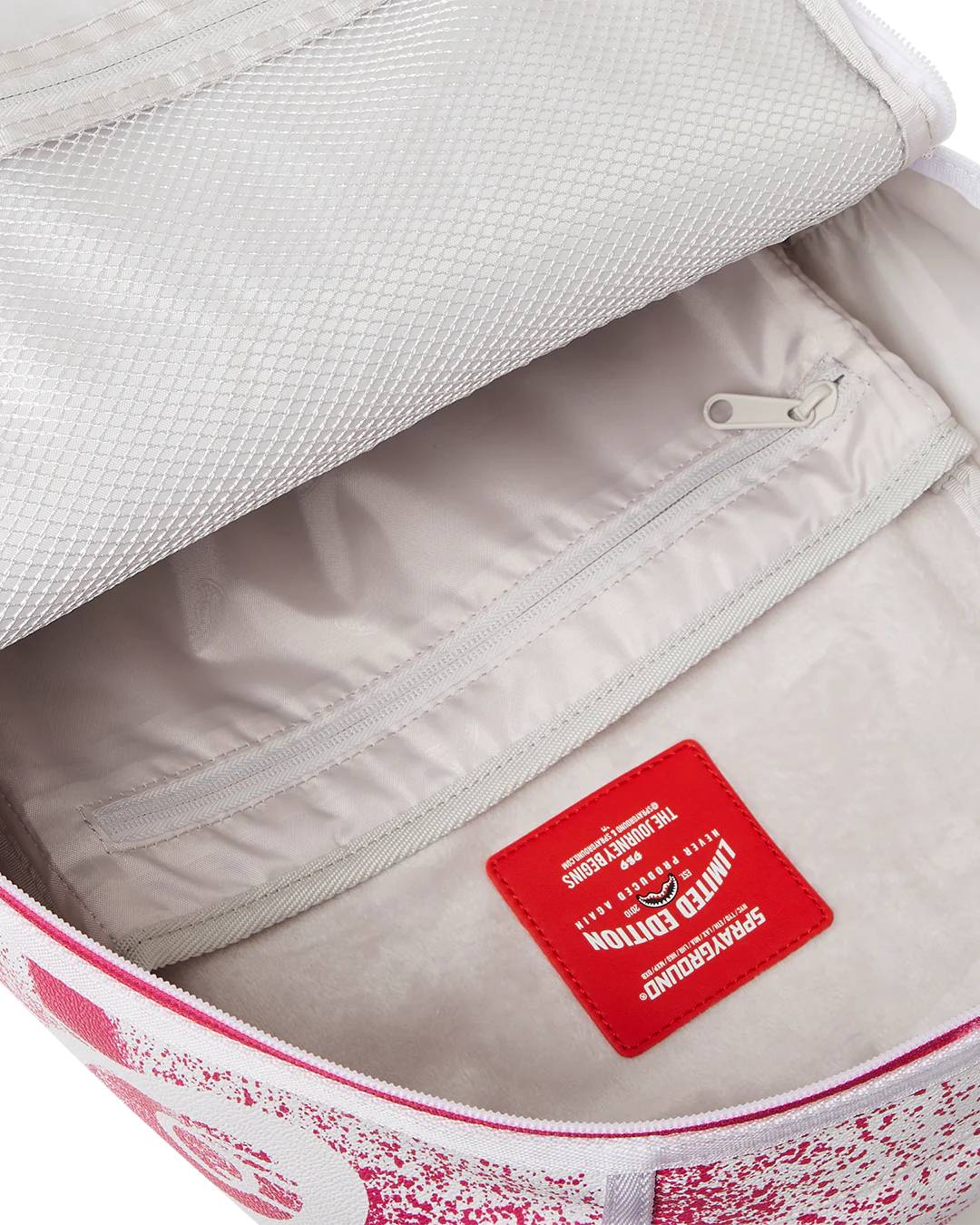 Sprayground Design Storm Backpack inside view
