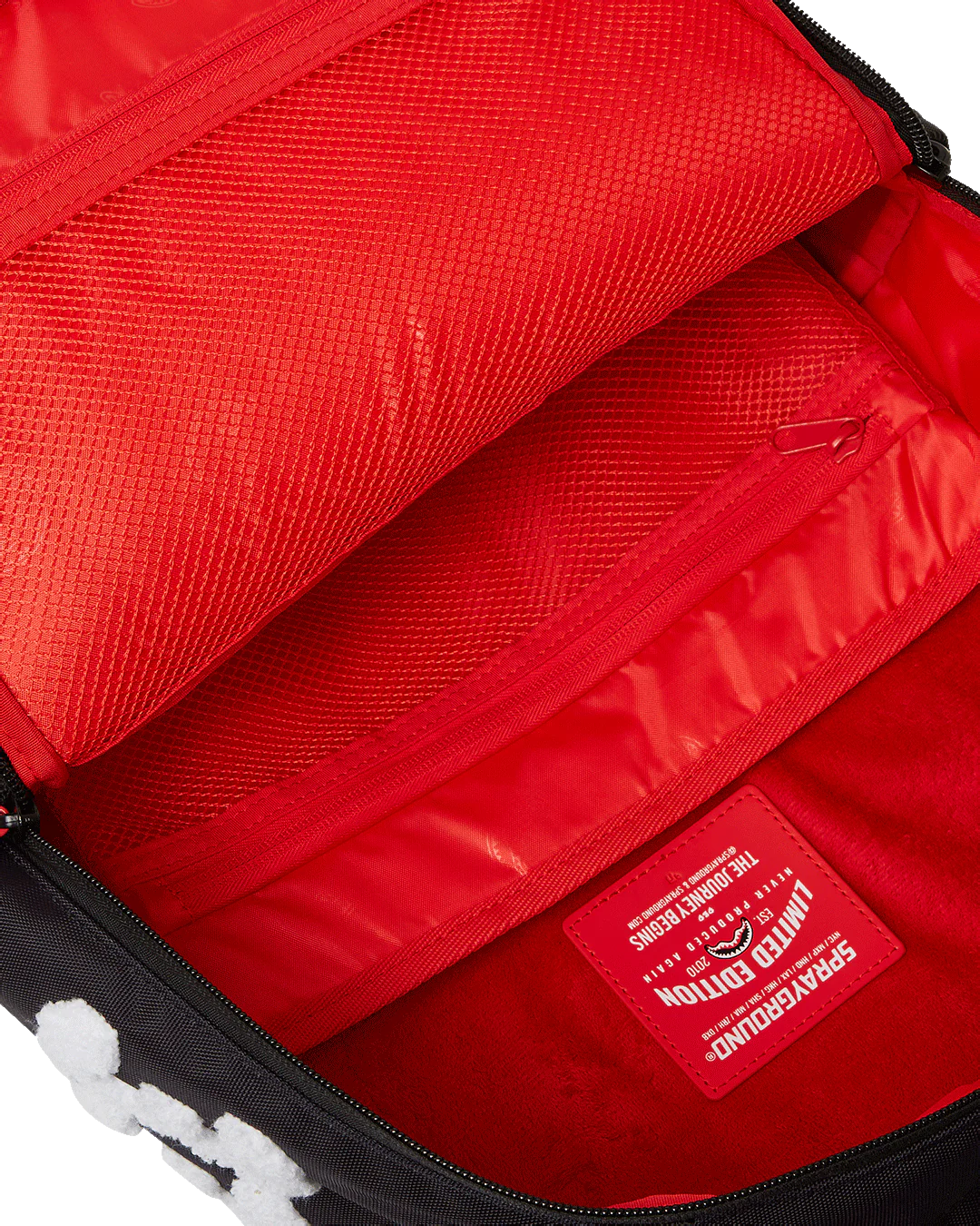 Sprayground Air Johanssen Backpack-Hey Arnold Collab inside view