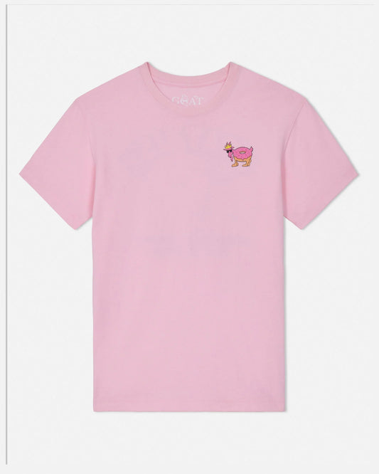 GOAT USA Donut Graphic T-Shirt FRONT VIEW