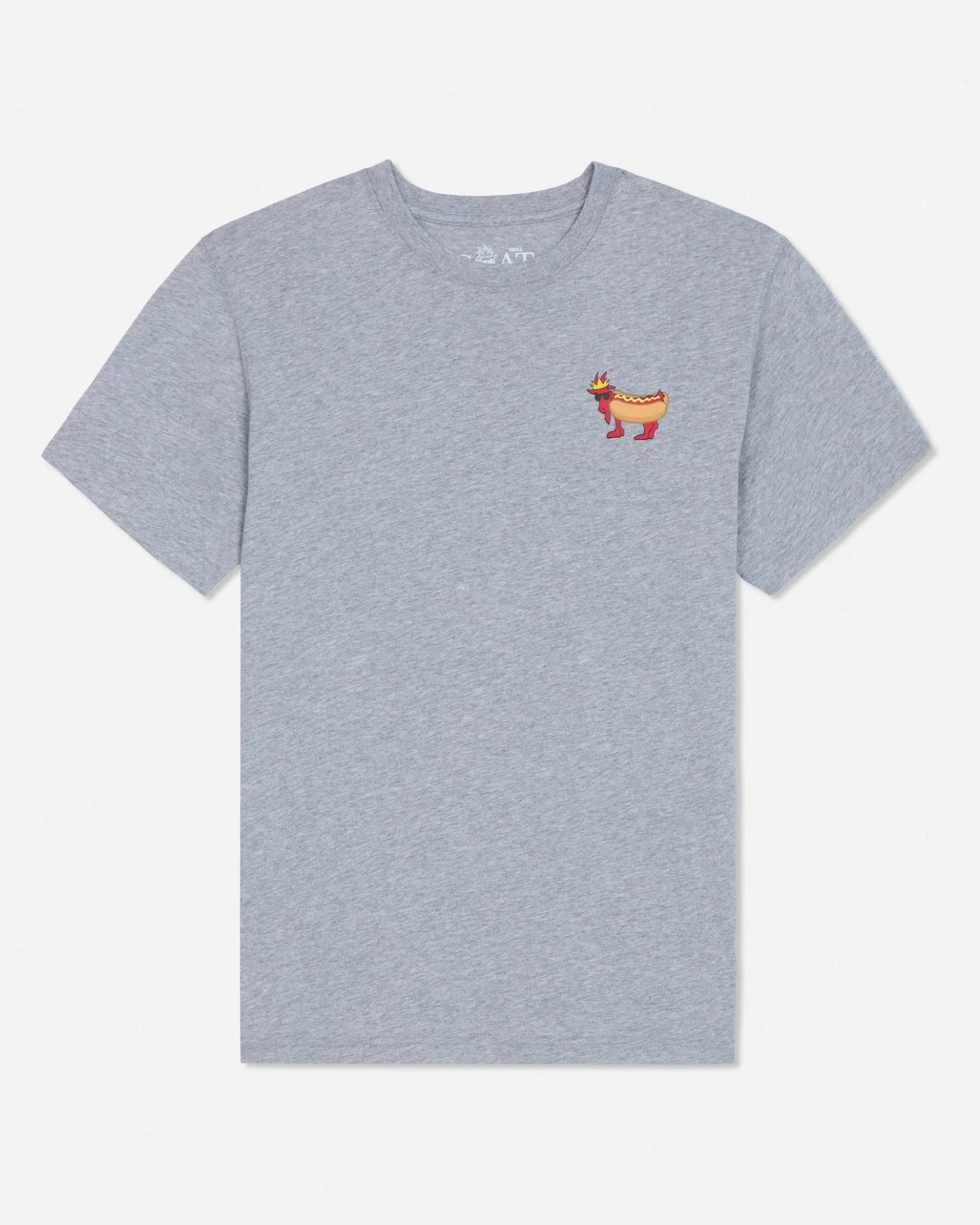 GOAT USA Famous Hot Dogs Graphic T-Shirt front view