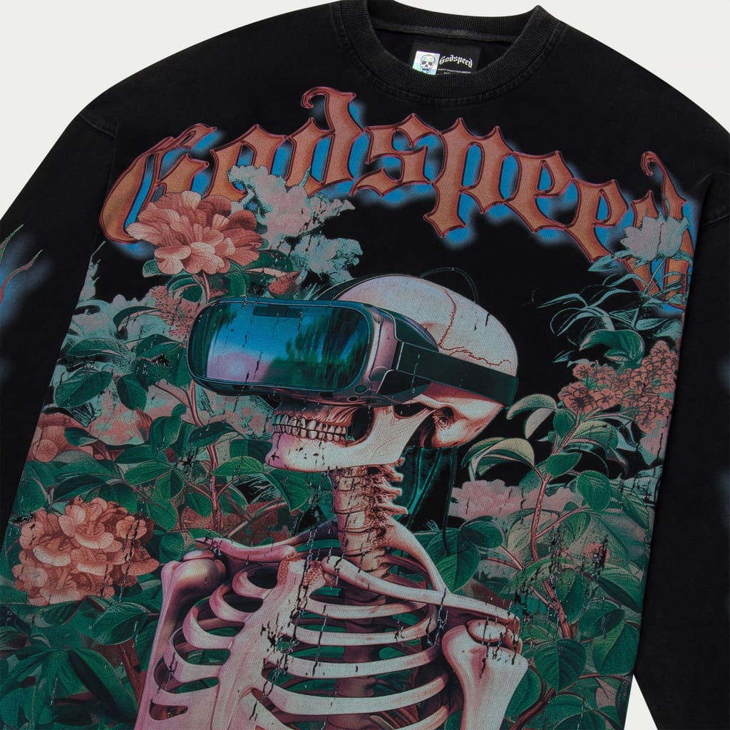 Godspeed Vision Flowers Thermal close up