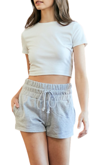 Smocked Waist Shorts