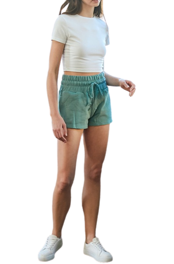 Smocked Waist Shorts