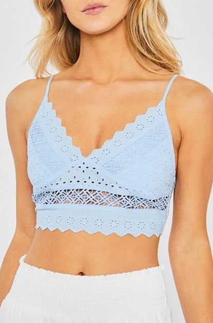 Eyelet Bralette