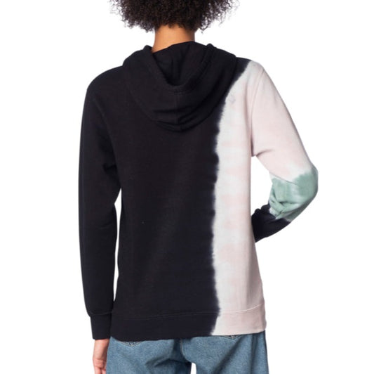 Santa Cruz Check Ringed Flamed Dot Hoodie back view