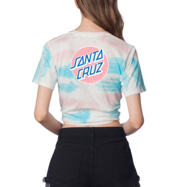 Women's Other Dot Relaxed Crew back view