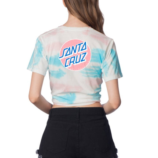 Women's Other Dot Relaxed Crew back view