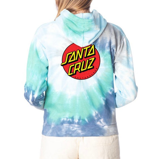 Santa Cruz Classic Dot Pullover Hoodie back view