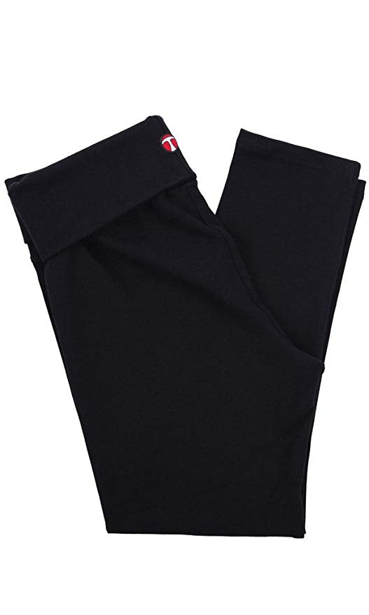 T-Party Foldover Yoga Capri