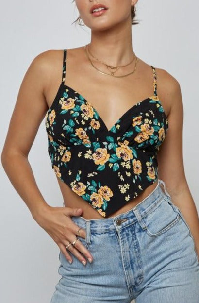 Floral Bandana Top