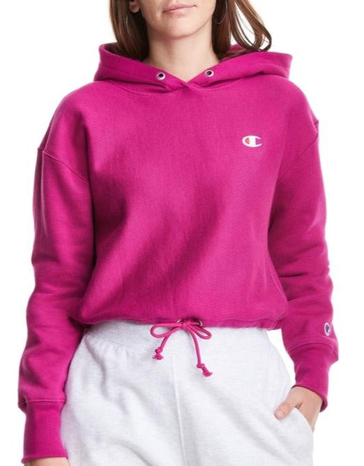 Gevlekt Vier Duur Women's Reverse Weave Cinch Bottom Hoodie – epicstores