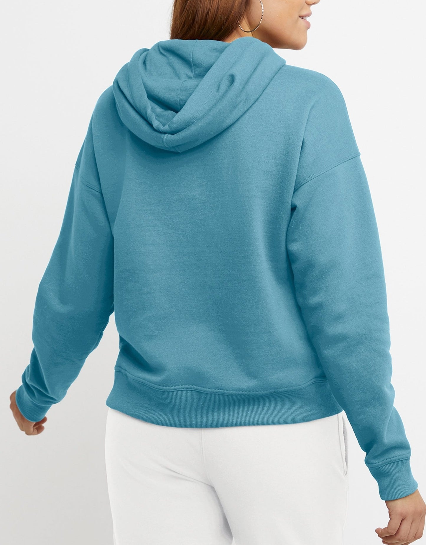 Women's Old English Script Hoodie back view