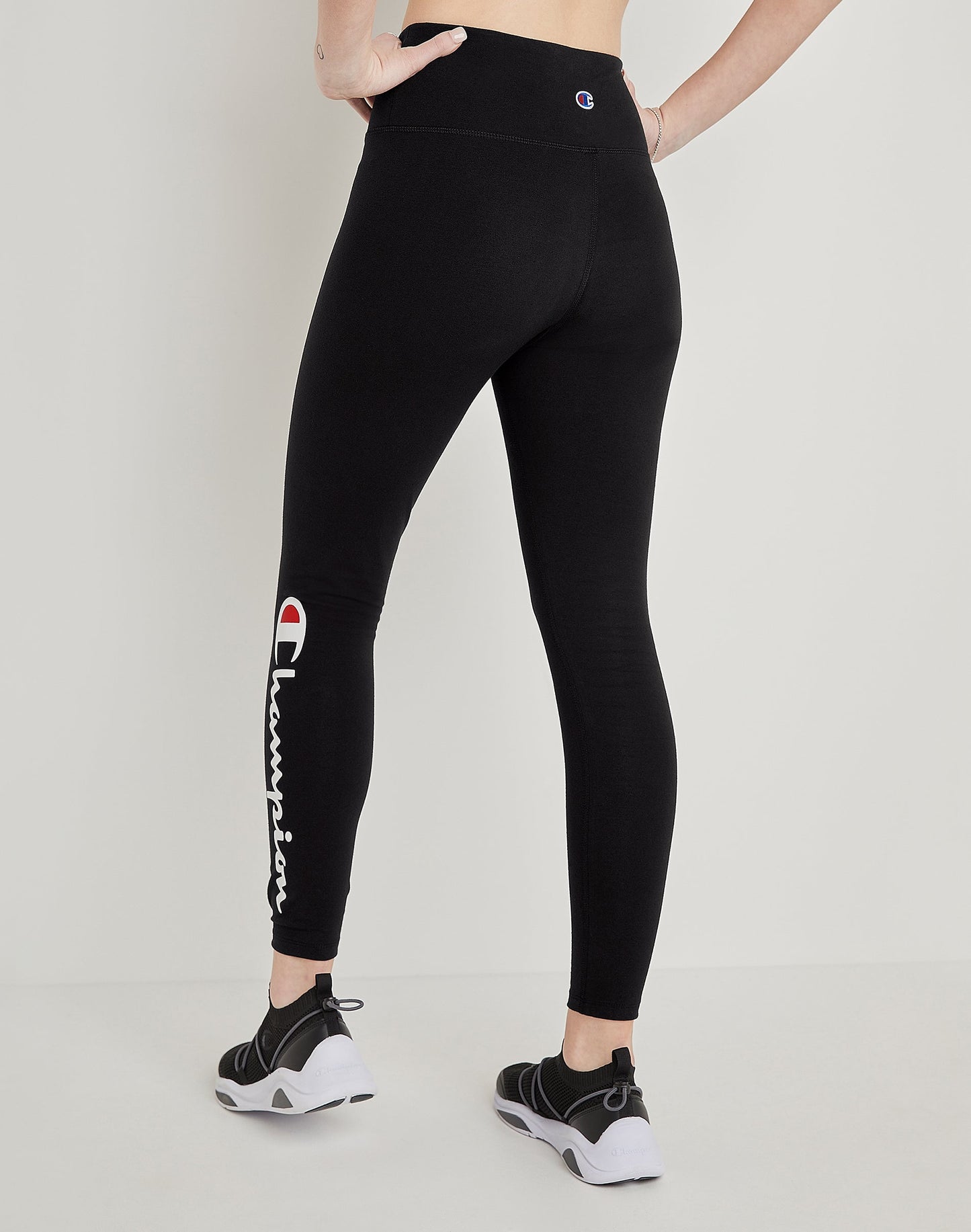 25" Script 7/8 Leggings back view