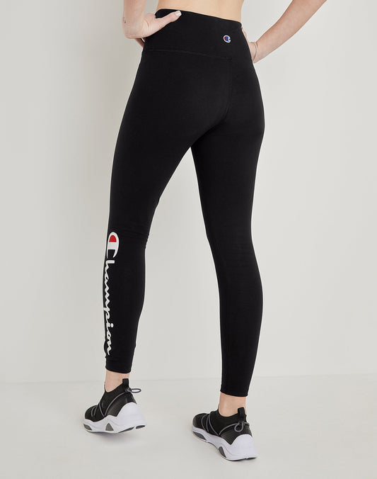 25" Script 7/8 Leggings back view