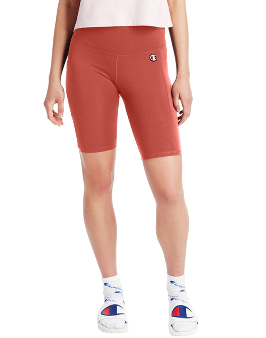 Women's 9" Inseam High Rise Bike Shorts front