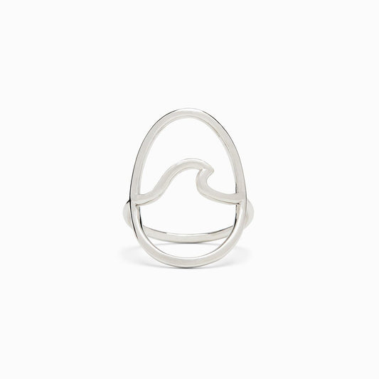 Statement Wave Ring