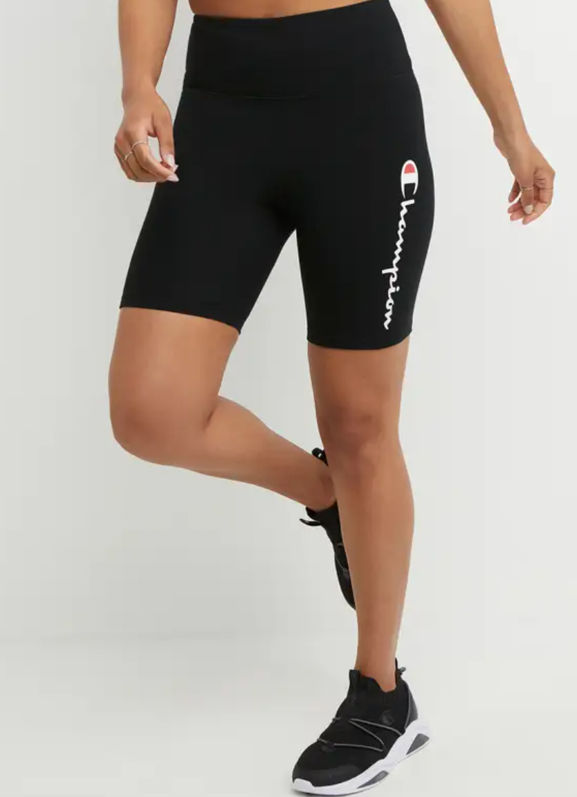 7in Script Logo Bike Shorts front view