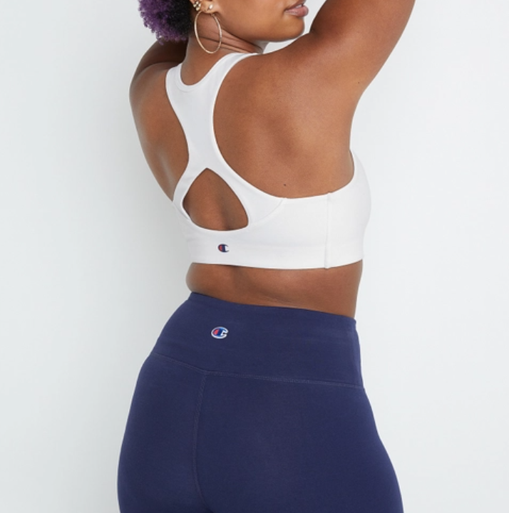 Script Logo Sports Bra back view