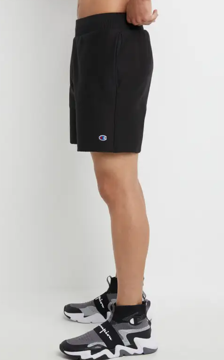 7in Reverse Weave Cut-Off Shorts side view