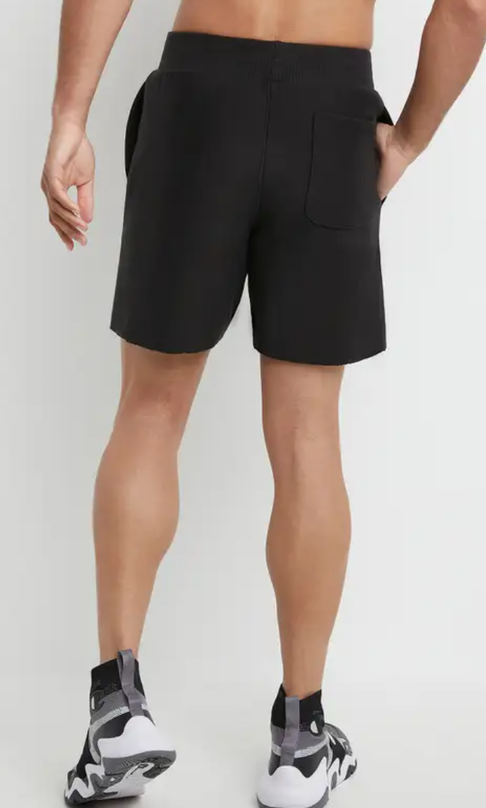 7in Reverse Weave Cut-Off Shorts back view