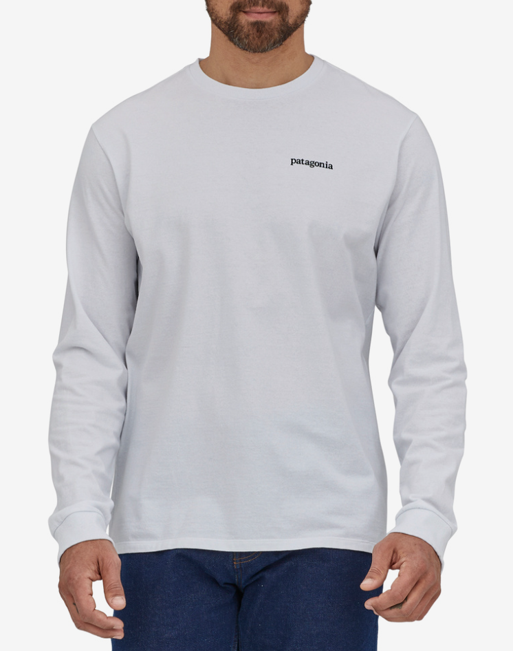 Men's Long-Sleeved Line Logo Ridge Responsibili-Tee®