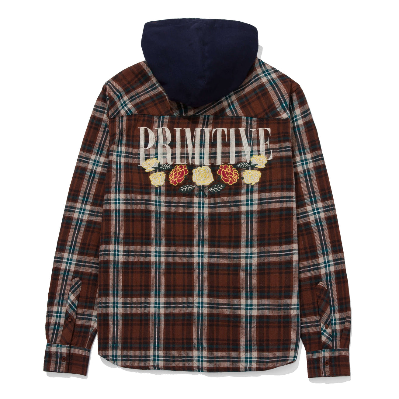 Primitive Layne Two-Fer Flannel back view