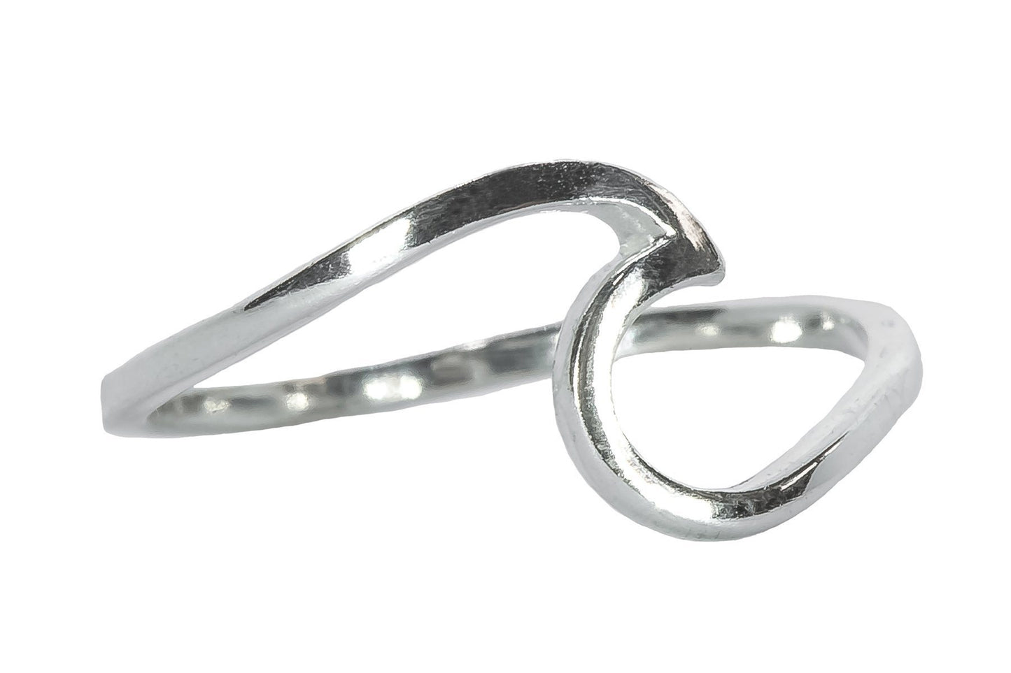 Silver Wave Ring