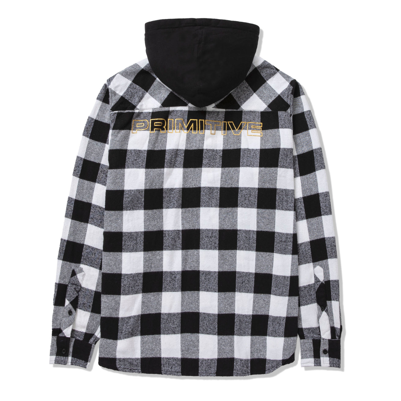Primitive Two-Fer Flannel with Hood back view