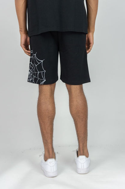 Rebel Minds Spider Web French Terry Shorts