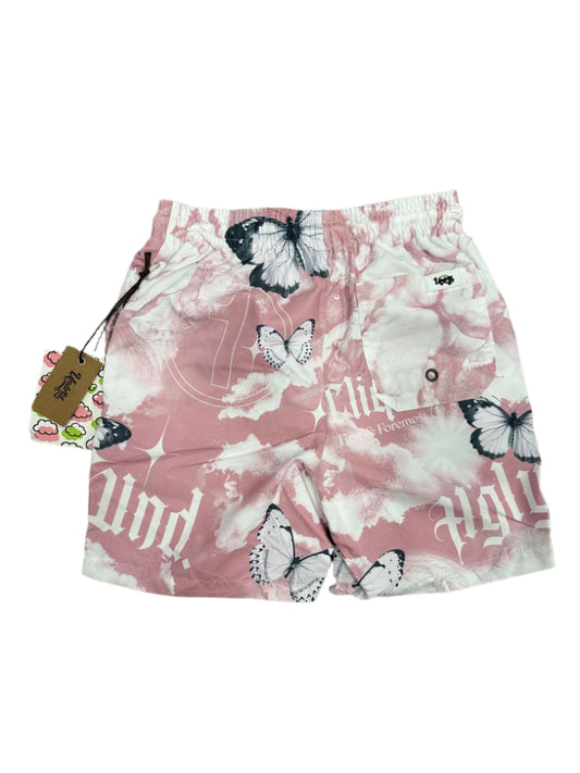 Graphic Nylon Shorts back view